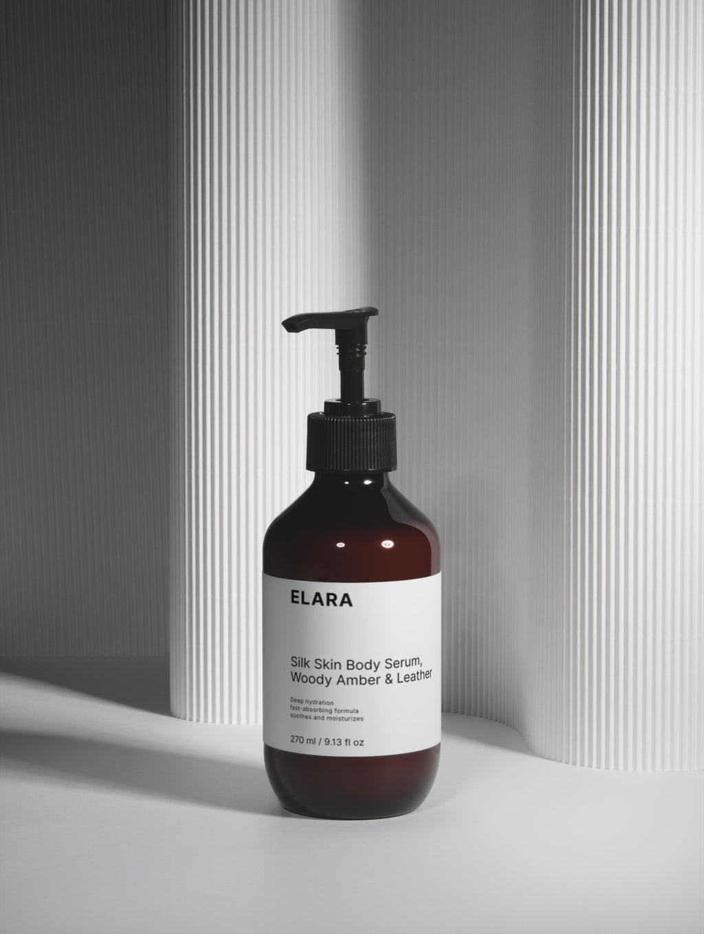 Silk Skin Body Serum, Woody Amber & Leather