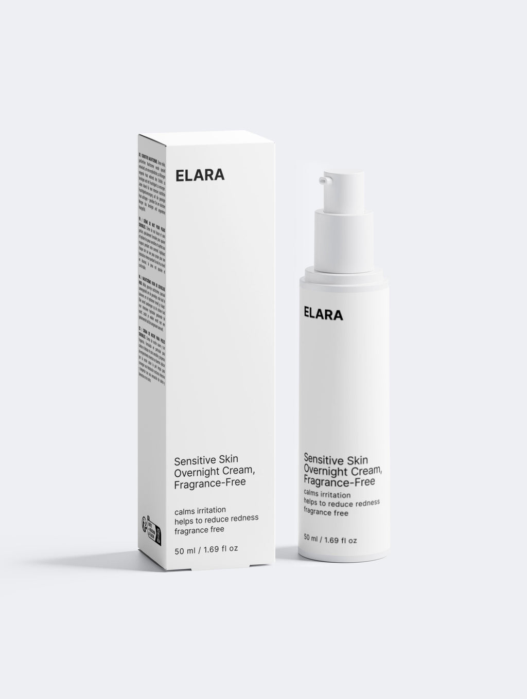 Sensitive Skin Overnight Cream, Fragrance-Free